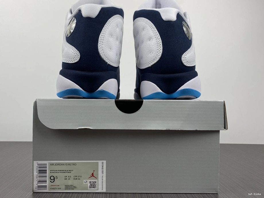 414571-144 AIR BLUE ” JORDAN POWDER 13 “DARK 1023
